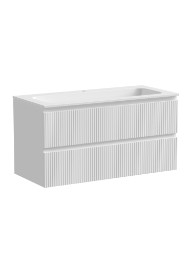 Тумба под раковину Sancos SNOB T SNT100W 99,5х44,5х50 настенная
